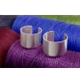 Tube silver ring