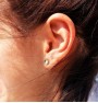 Glossy puddle earrings