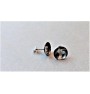 Glossy puddle earrings