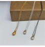 Drop necklace