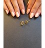 Tiny hearts earrings