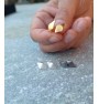 Small rhombus earings