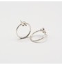 Iris circle earrings Iris circle earrings