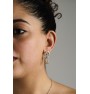 Leto oval earrings