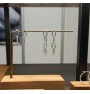 Leto double eight earrings