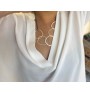 Five hoops necklace