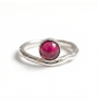 Leto stone ring