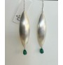 Big leaf earrings