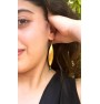 Big leaf earrings