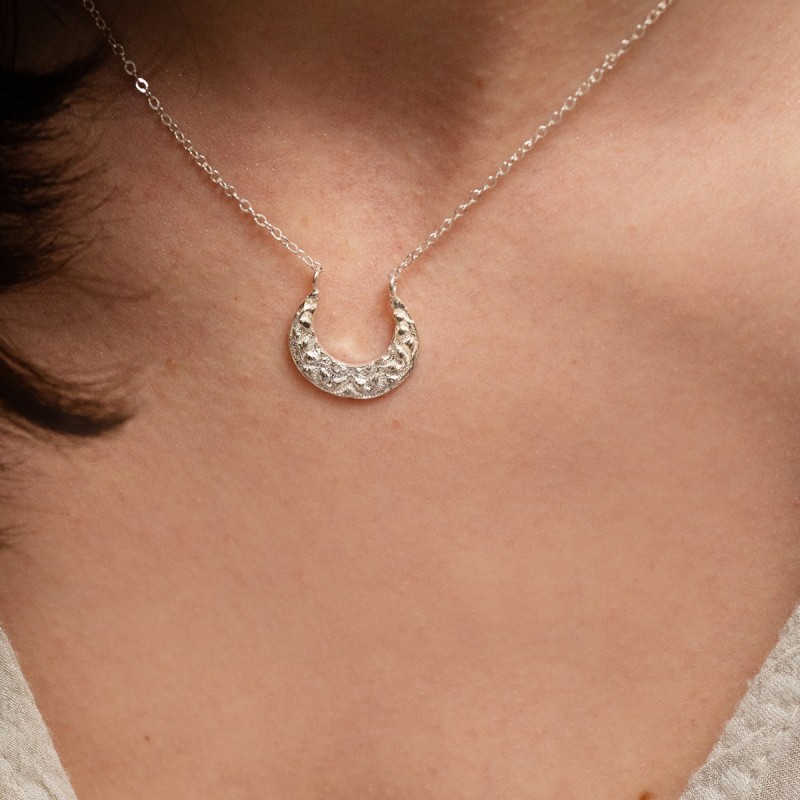 Margo crescent necklace