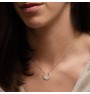 Margo crescent necklace