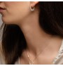 Margo crescent earrings