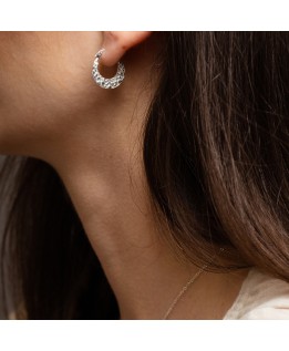 Margo crescent earrings