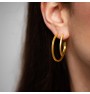 Square hoops Small
