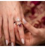 Leto stone ring