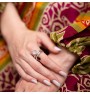 Leto stone ring