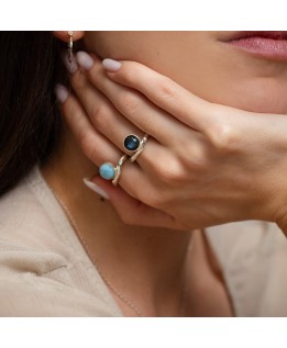 Leto stone ring