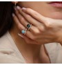 Leto stone ring