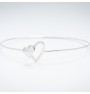 Different hearts bracelet
