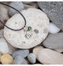 Shell necklace with cord