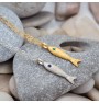 Hanging fish necklace