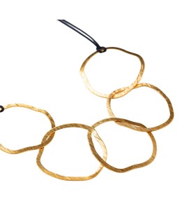 Five hoops necklace