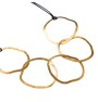 Five hoops necklace