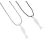 Fish long necklace