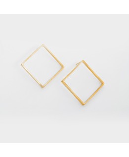 Medium rhombus earrings