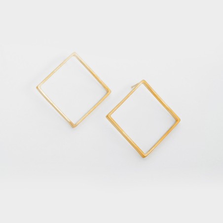 Medium rhombus earrings
