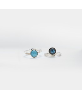 Leto stone ring