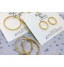 Large circles earrings
