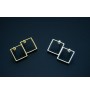 Square earrings