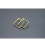 Small rhombus earrings