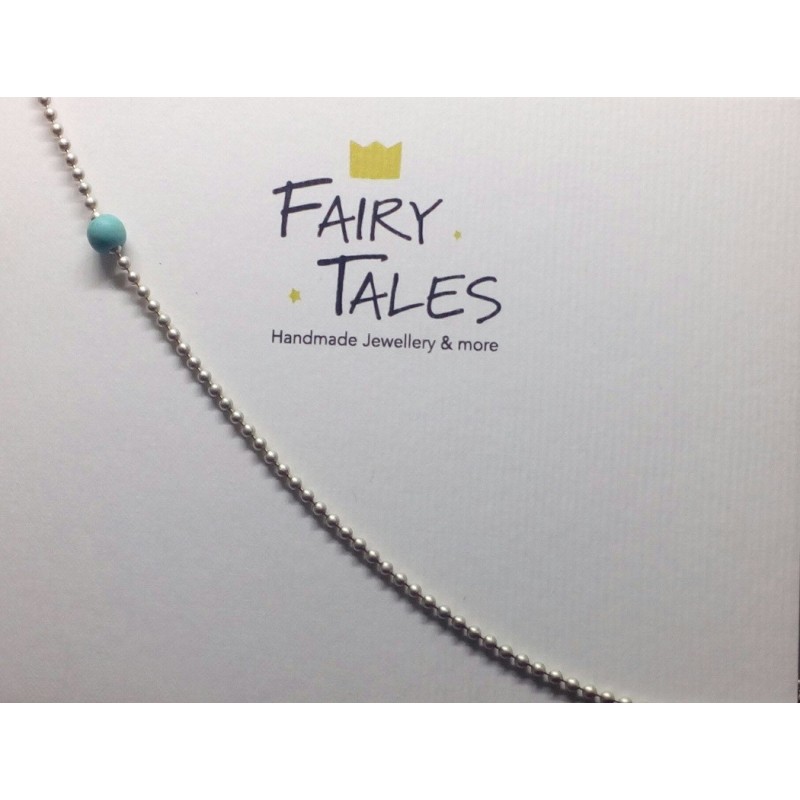 Ankle bracelet ball chain